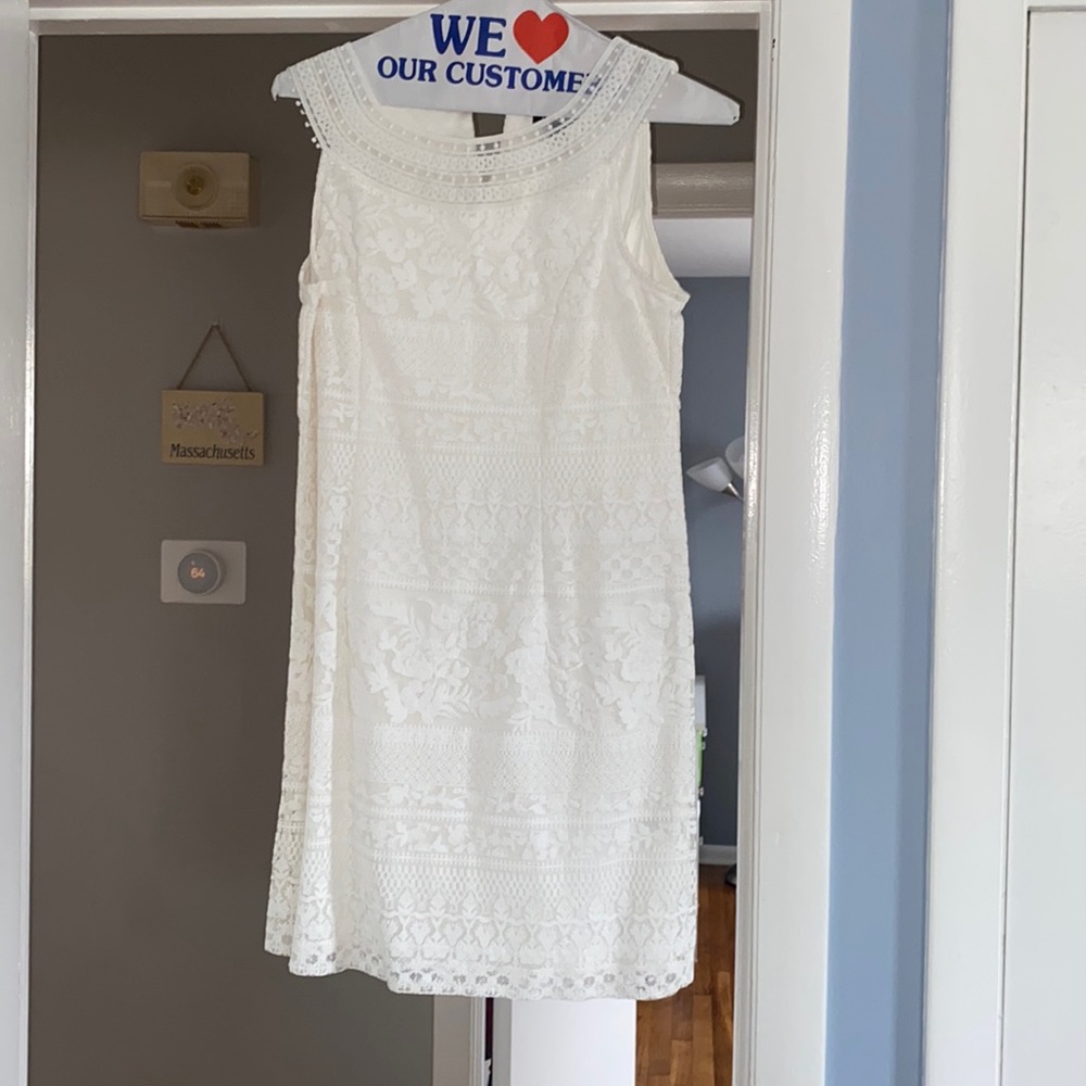 White dress
